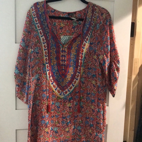 tolani silk tunic